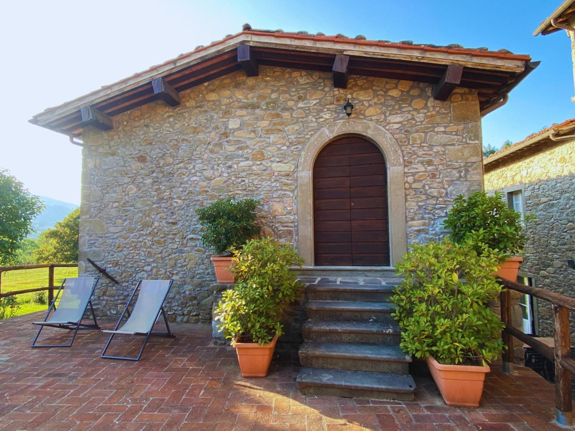 Il Pianetto Villa Pieve Fosciana Luaran gambar